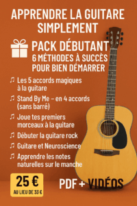 Comment apprendre la guitare simplement